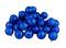 32ct Shatterproof 3.25" Matte Ball Ornaments, Blue